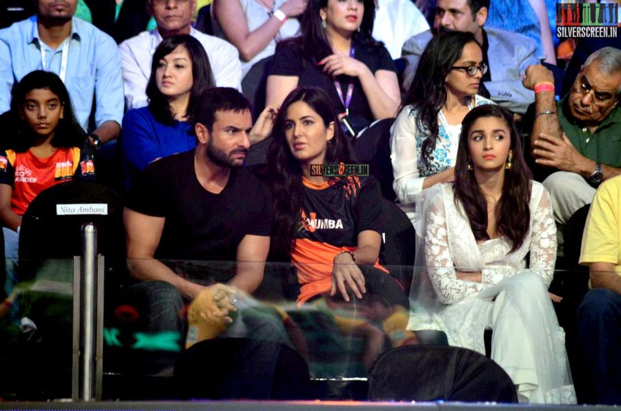 Katrina Kaif & Saif Ali Khan at Pro Kabbadi finals