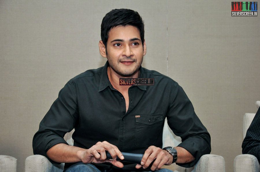 Mahesh Babu at Srimanthudu Press Meet