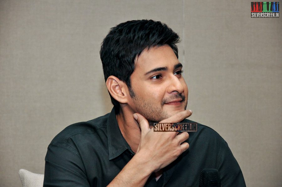 Mahesh Babu at Srimanthudu Press Meet