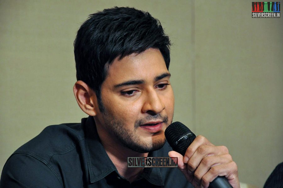 Mahesh Babu at Srimanthudu Press Meet