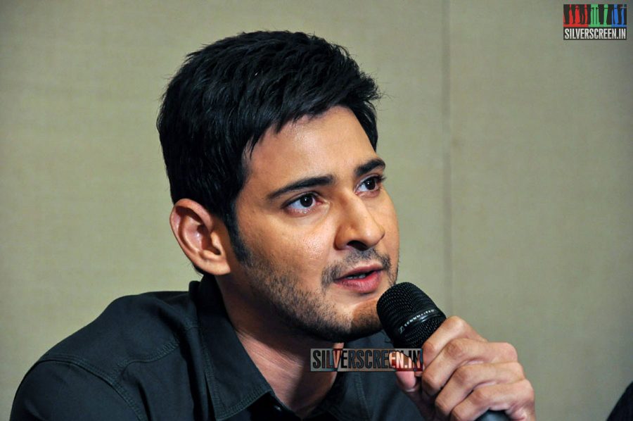 Mahesh Babu at Srimanthudu Press Meet