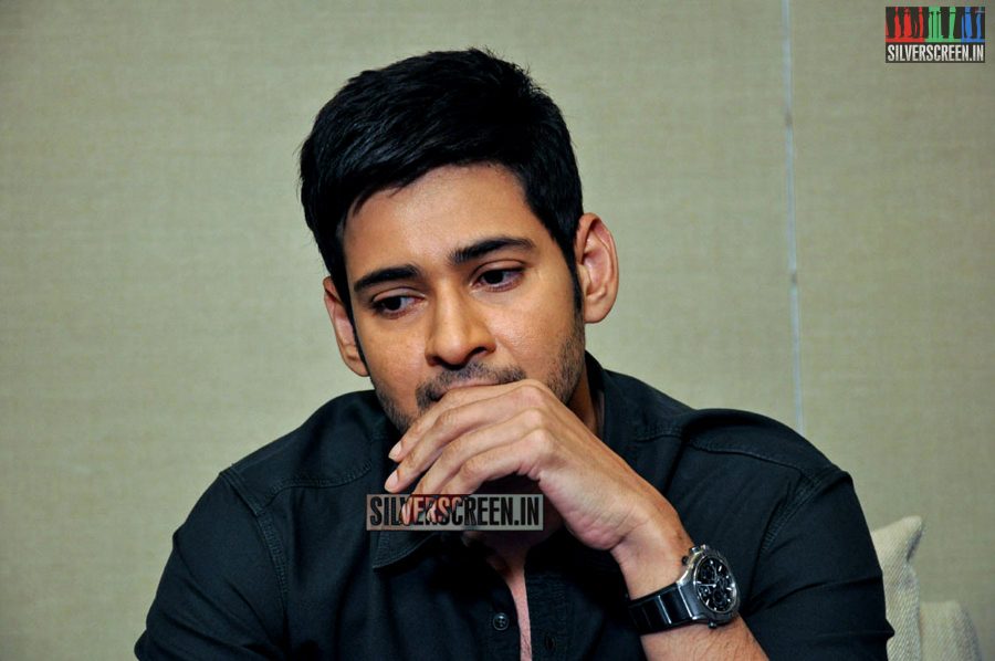 Mahesh Babu at Srimanthudu Press Meet