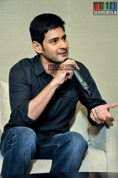 Mahesh Babu at Srimanthudu Press Meet