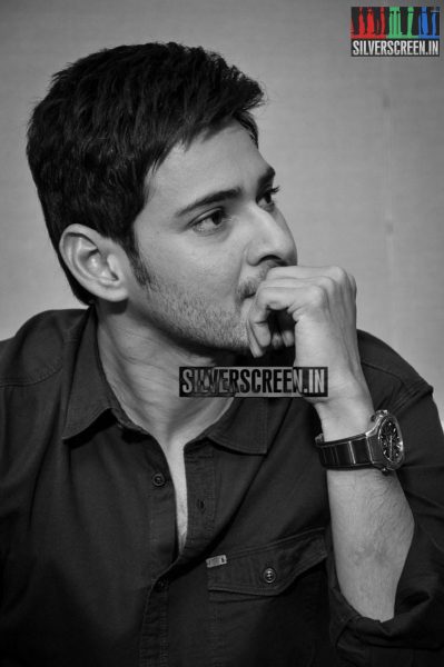 Mahesh Babu at Srimanthudu Press Meet