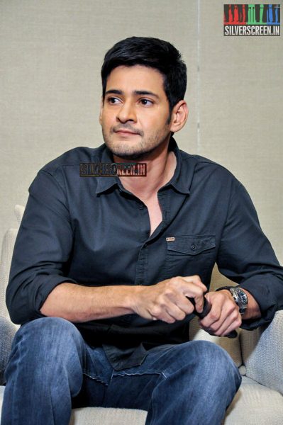 Mahesh Babu at Srimanthudu Press Meet