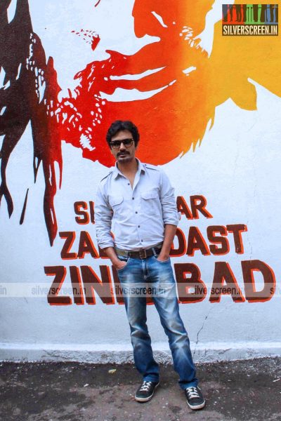 Nawazuddin Siddiqui at Manjhi - The Mountain Man Promotions