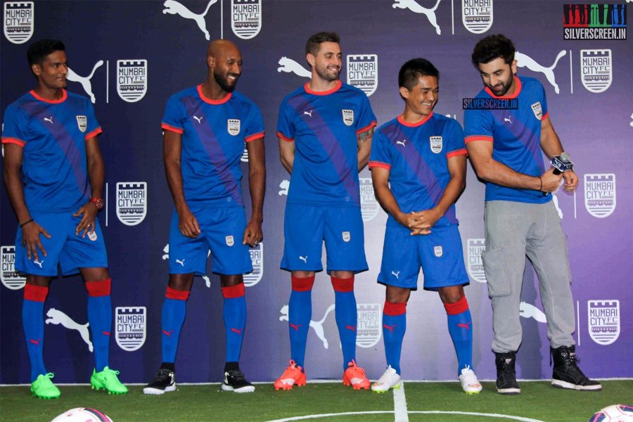 Ranbir Kapoor at the launch of Puma Home Kit