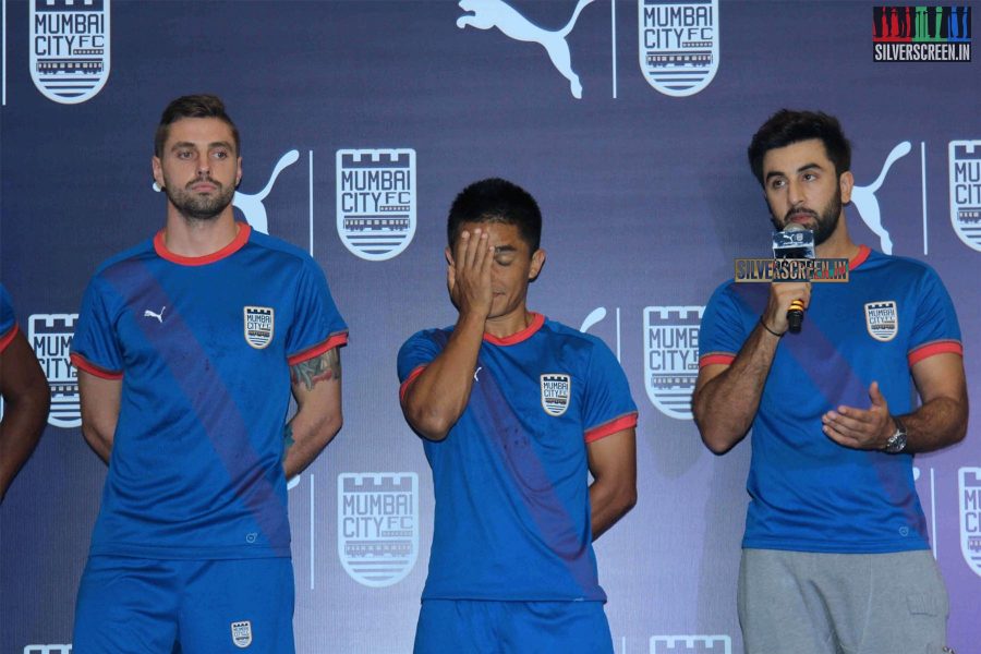 Ranbir Kapoor at the launch of Puma Home Kit