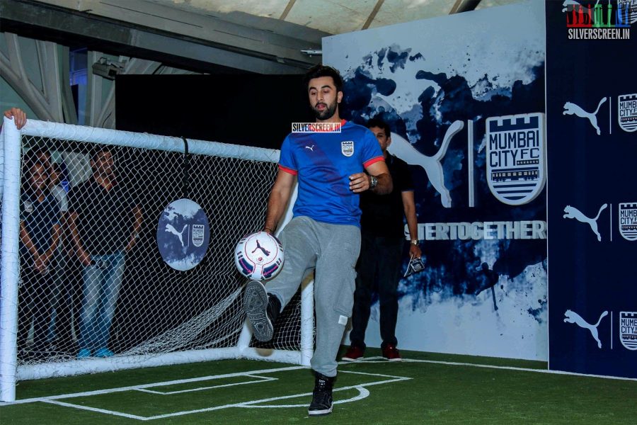 Ranbir Kapoor at the launch of Puma Home Kit