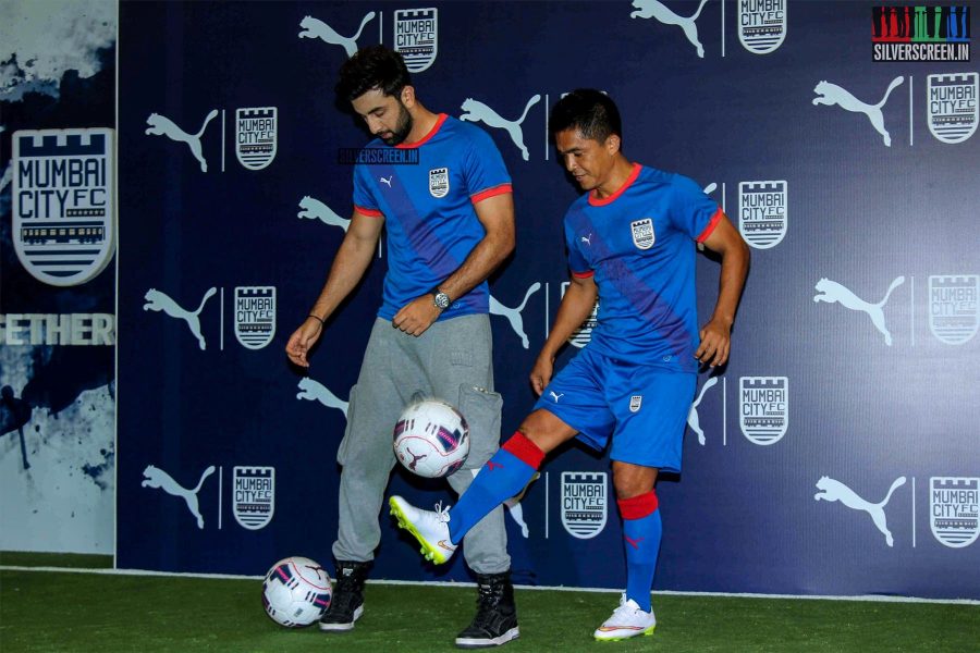 Ranbir Kapoor at the launch of Puma Home Kit