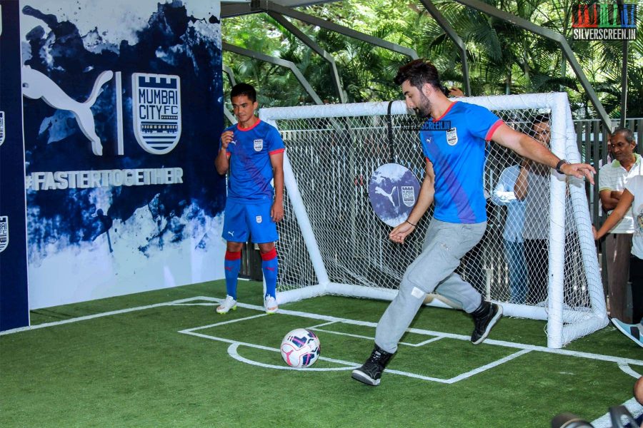 Ranbir Kapoor at the launch of Puma Home Kit