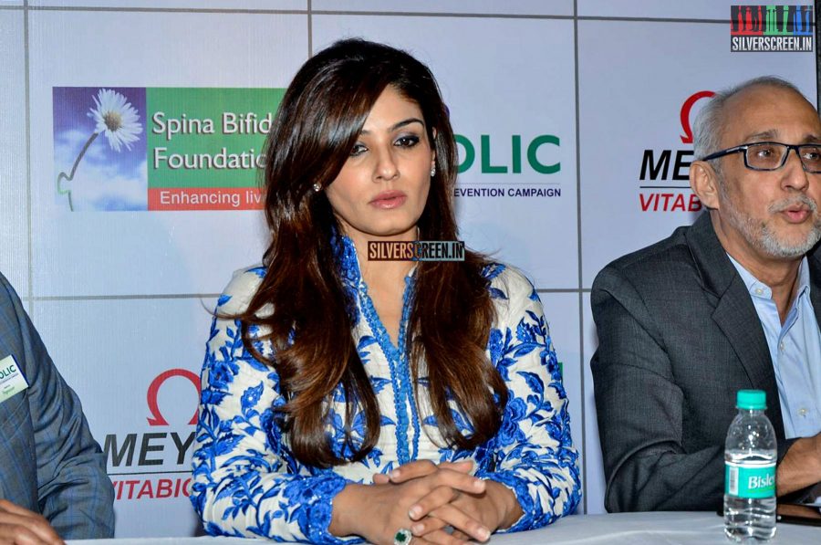 Raveena Tandon at the launch of Birth Defect Awareness Campaign