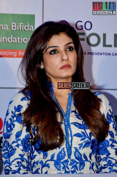 Raveena Tandon at the launch of Birth Defect Awareness Campaign