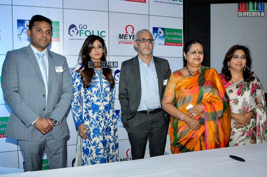 Raveena Tandon at the launch of Birth Defect Awareness Campaign