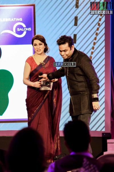 Sachin Tendulkar & AR Rahman at the felicitation of Mothers by Naturals