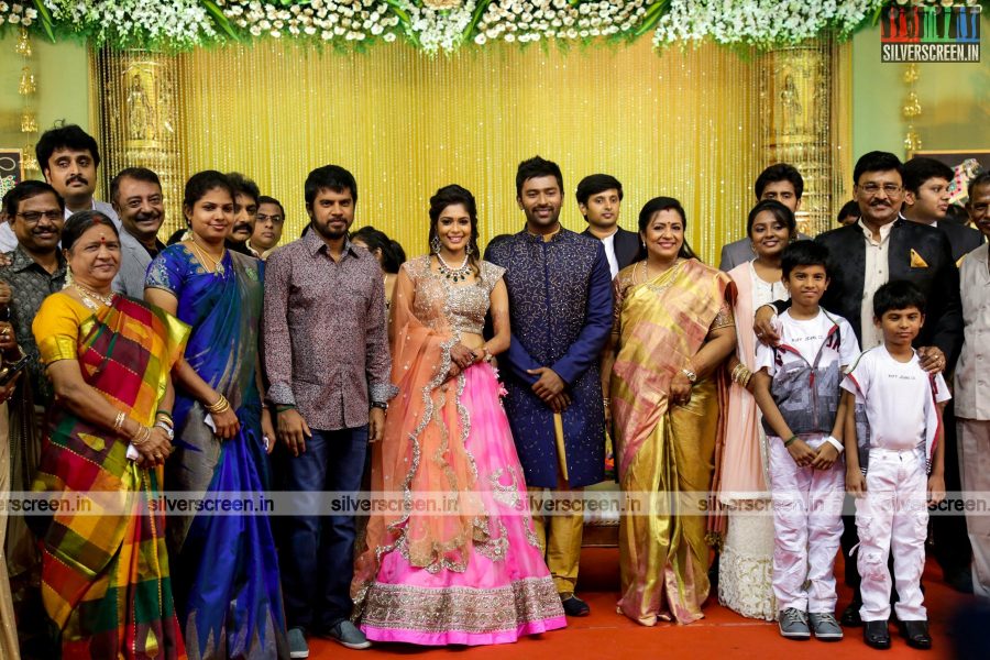 Shanthnu - Keerthi Wedding Reception Photos