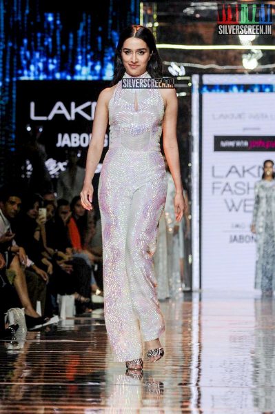 Shraddha Kapoor Walks for Namrata Joshipura at LFW Winter Festive 2015