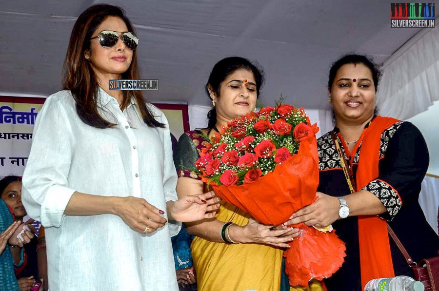 Sridevi at Sulabh Public Toilet Launch