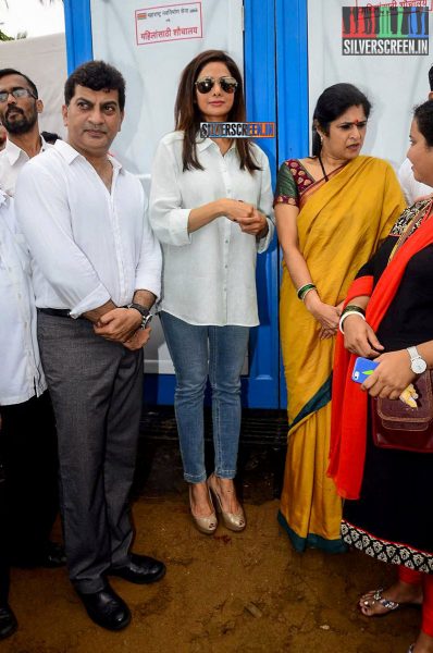 Sridevi at Sulabh Public Toilet Launch