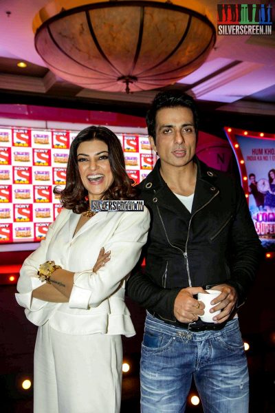 Sushmita Sen & Sonu Sood at Comedy Superstar Launch