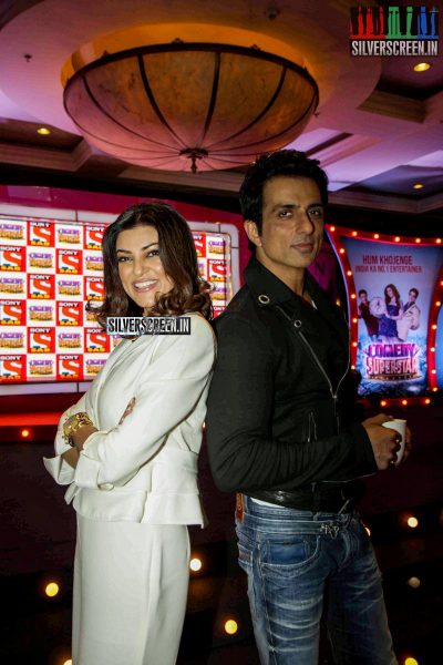 Sushmita Sen & Sonu Sood at Comedy Superstar Launch