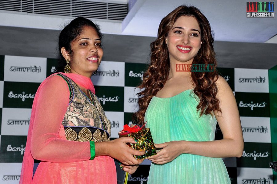 Tamannaah Bhatia Launches Banjara's Samvridhi Hair Oil