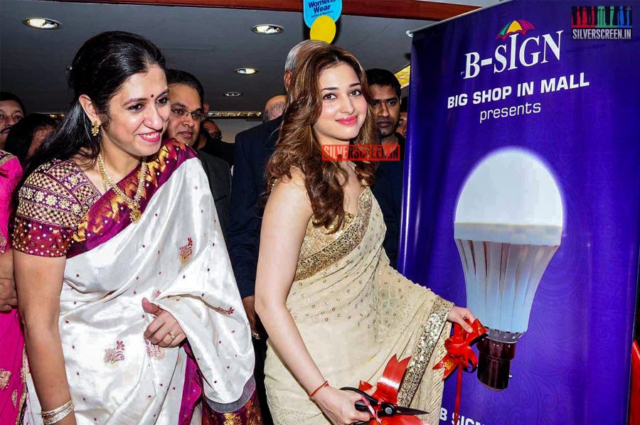 Tamannaah Bhatia launches Big Shop In Mall