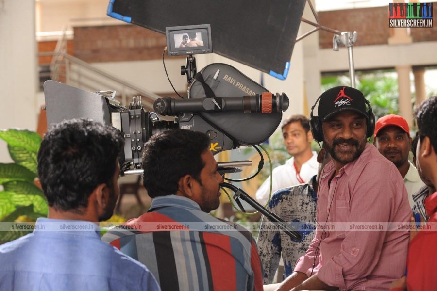 Thani oruvan Working stills