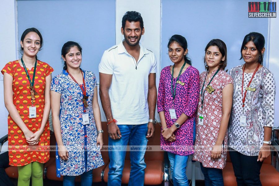 Vishal Launches Facebook page on Save Cattle Stop Killing Cows