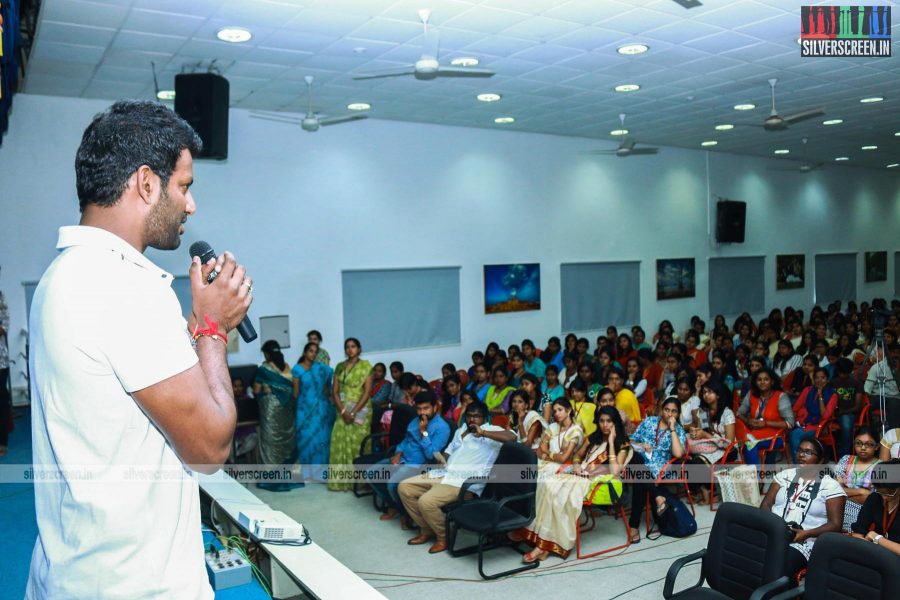 Vishal Launches Facebook page on Save Cattle Stop Killing Cows