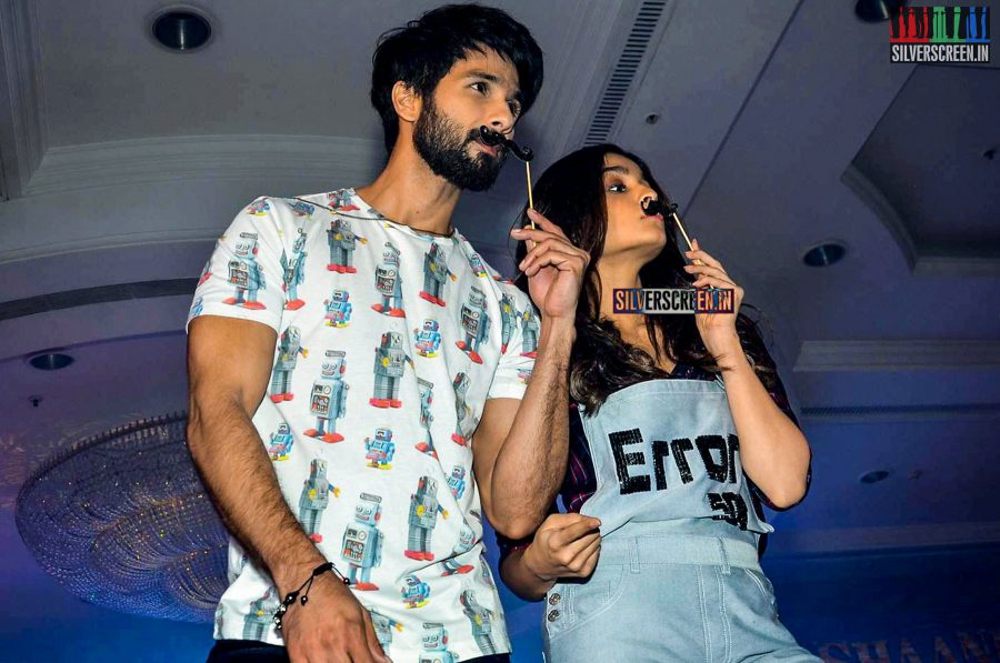 Alia Bhatt and Shahid Kapoor at Shandaar Audio Launch