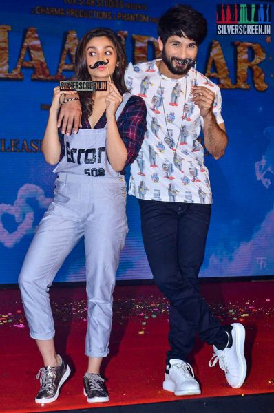 Alia Bhatt and Shahid Kapoor at Shandaar Audio Launch