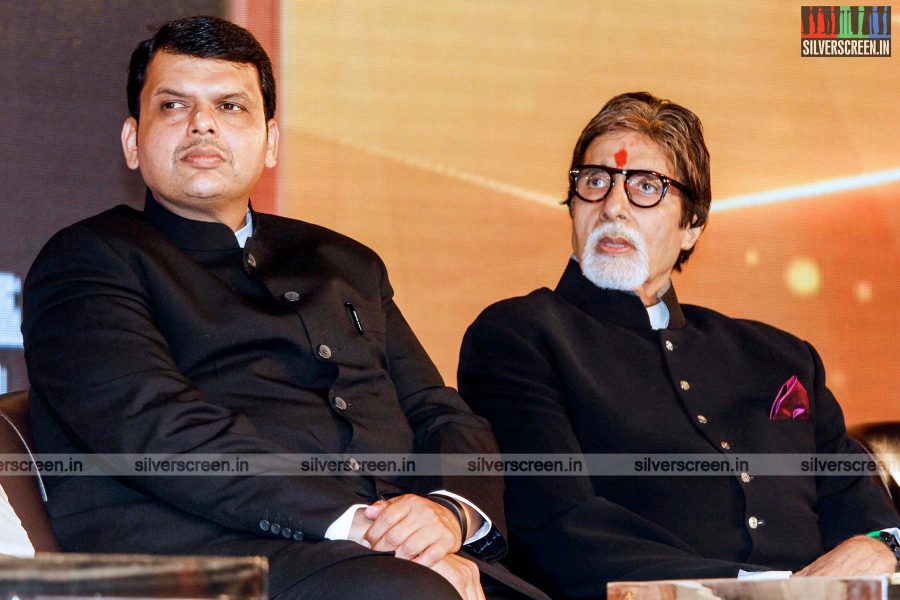 Amitabh Bachchan at the launch of the first Maharashtra International Travel Mart 2015