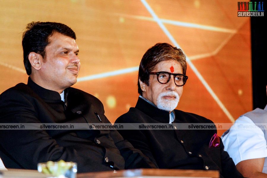 Amitabh Bachchan at the launch of the first Maharashtra International Travel Mart 2015