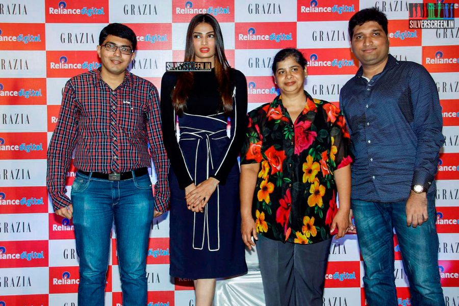 Athiya Shetty Launches New Issue of Grazia Magazine