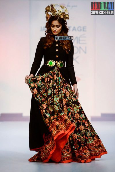 Ileana D'Cruz Walks for Sangria at LFW Winter Festive 2015