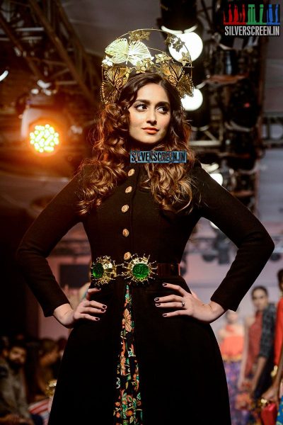 Ileana D'Cruz Walks for Sangria at LFW Winter Festive 2015