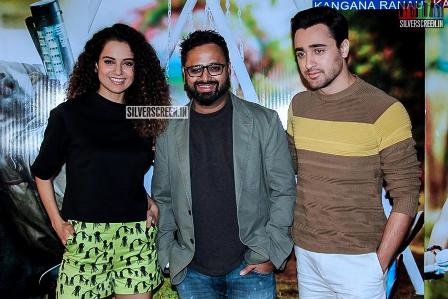 Kangna Ranaut and Imran Khan at Katti Batti Promotions