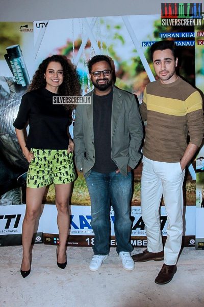 Kangna Ranaut and Imran Khan at Katti Batti Promotions