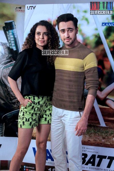 Kangna Ranaut and Imran Khan at Katti Batti Promotions