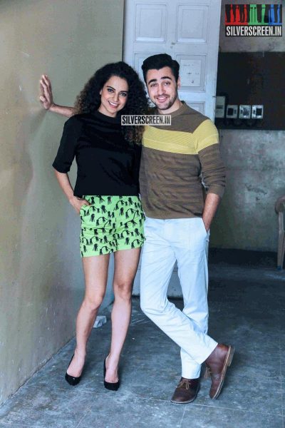 Kangna Ranaut and Imran Khan at Katti Batti Promotions