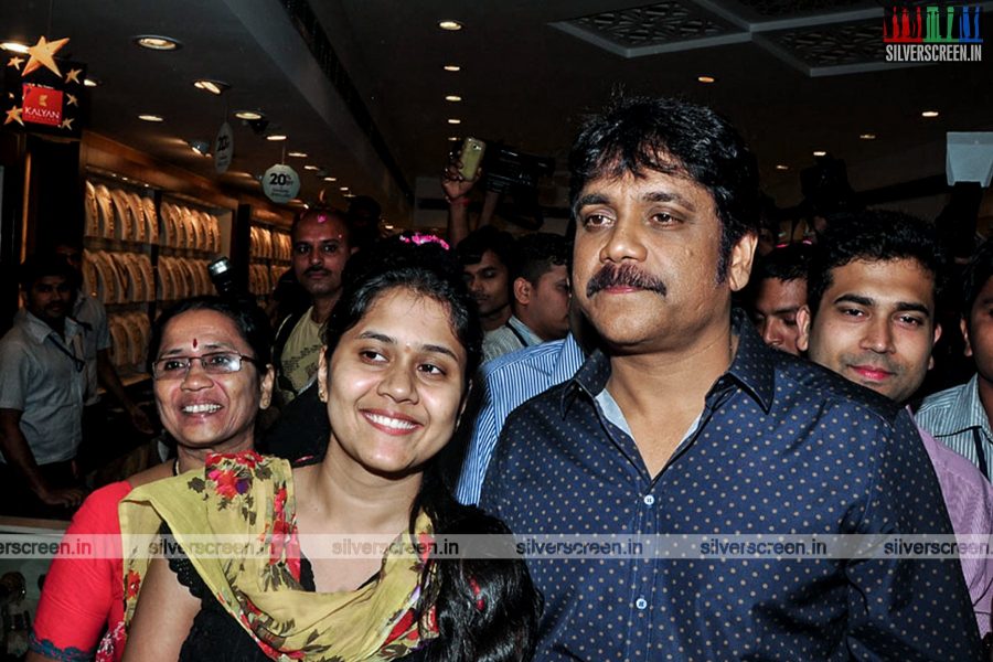 Nagarjuna at Kalyan Jewellers Launch