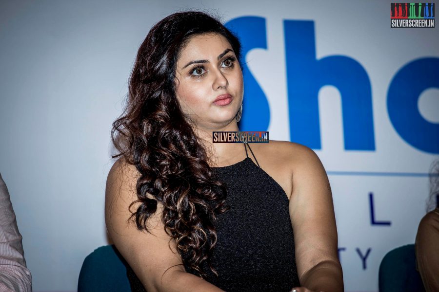 Namitha Press Meet Photos