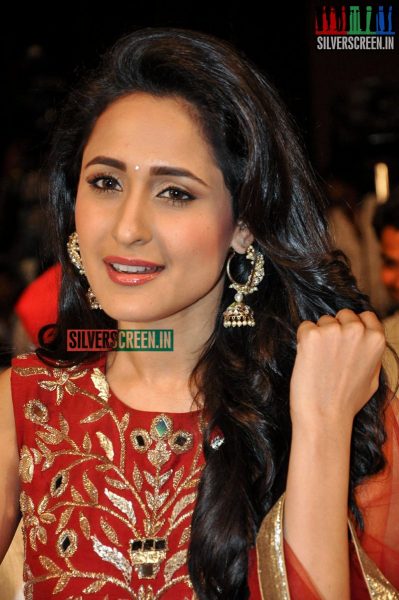 Pragya Jaiswal at Kanche Audio Launch