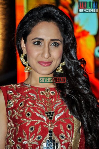 Pragya Jaiswal at Kanche Audio Launch