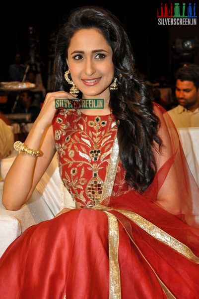 Pragya Jaiswal at Kanche Audio Launch