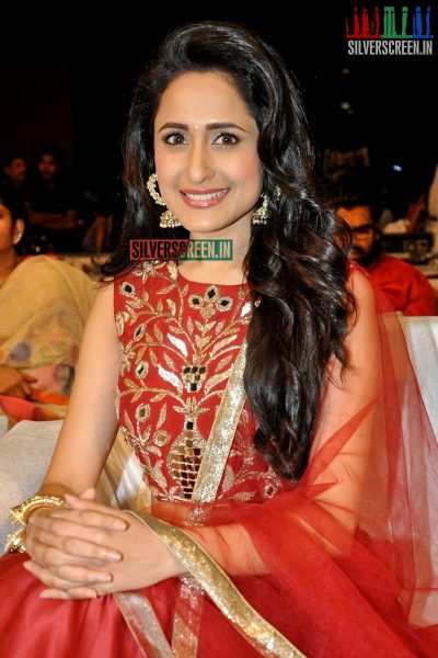 Pragya Jaiswal at Kanche Audio Launch