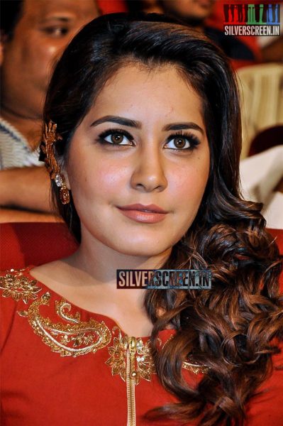 Rashi Kanna at Shivam Audio Launch