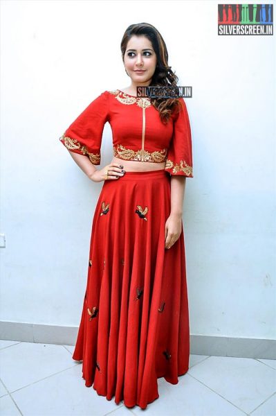 Rashi Kanna at Shivam Audio Launch