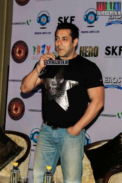 Salman Khan at Hero Press Meet